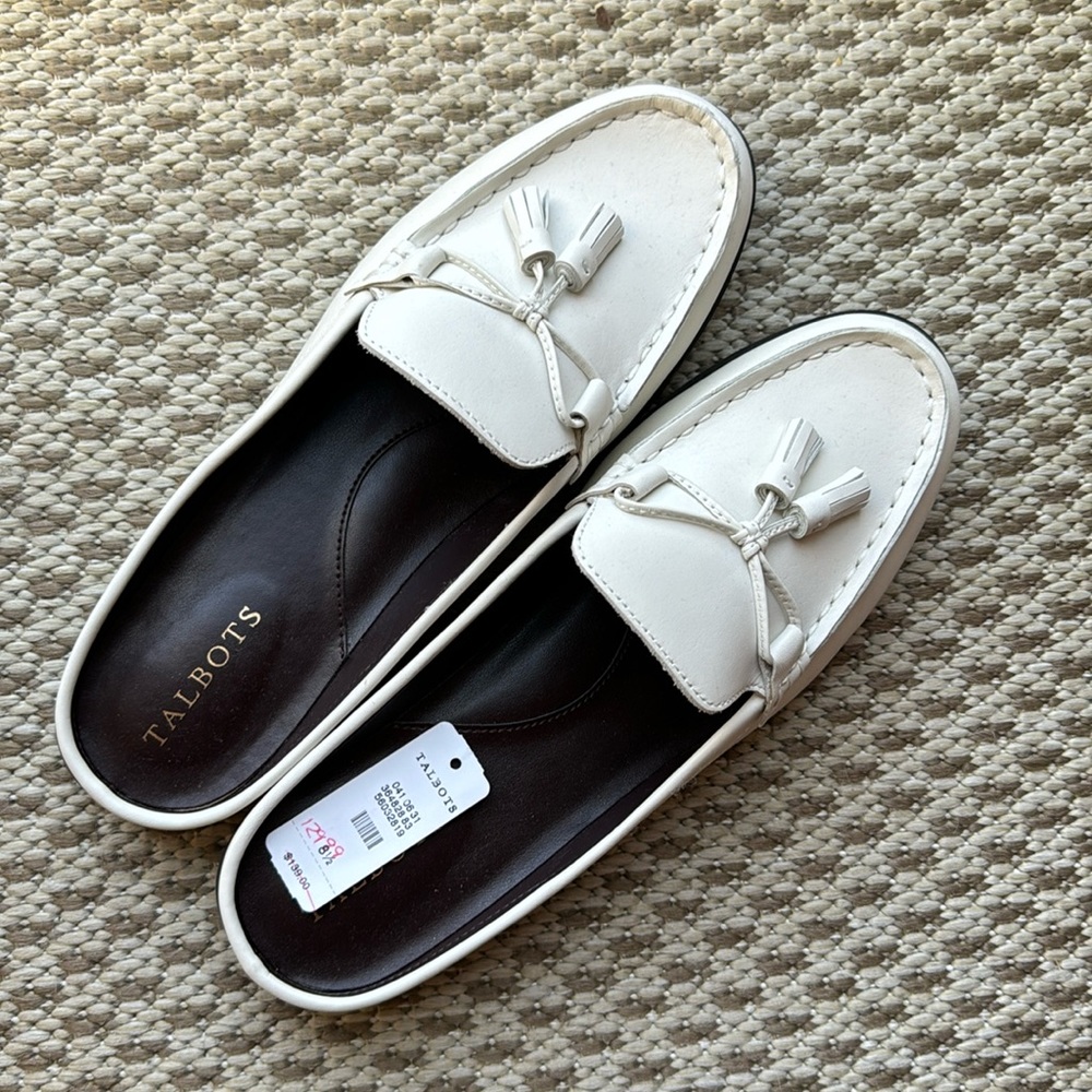 Talbots mule/loafer shoe